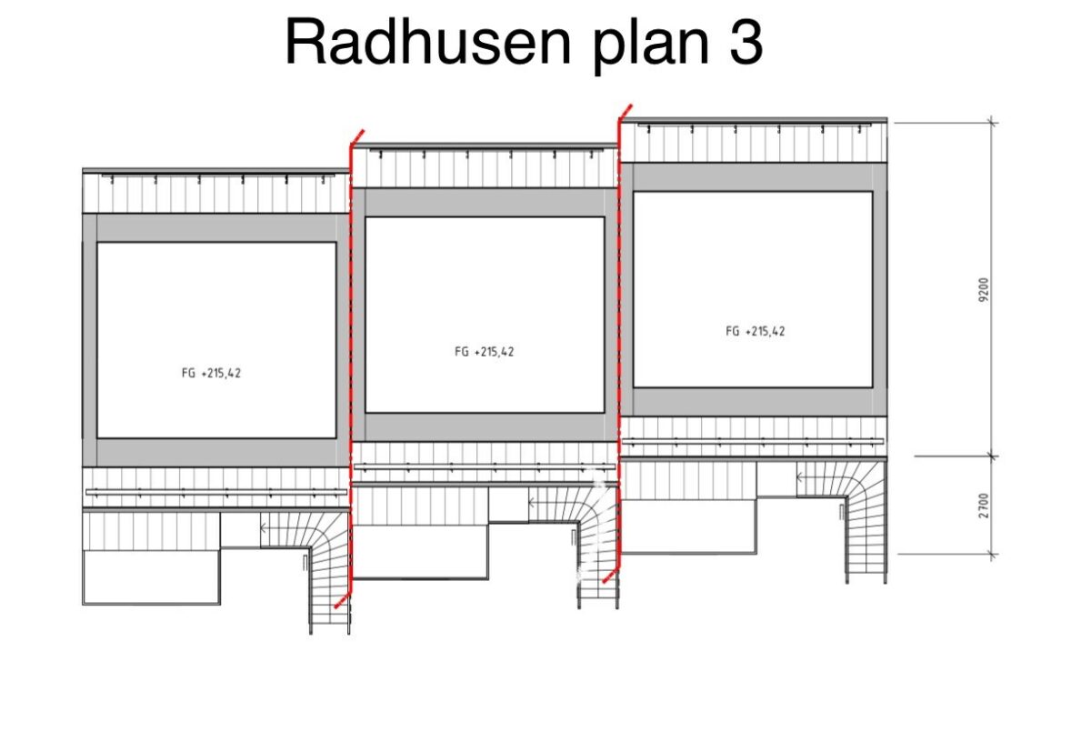 Radhusen plan 3