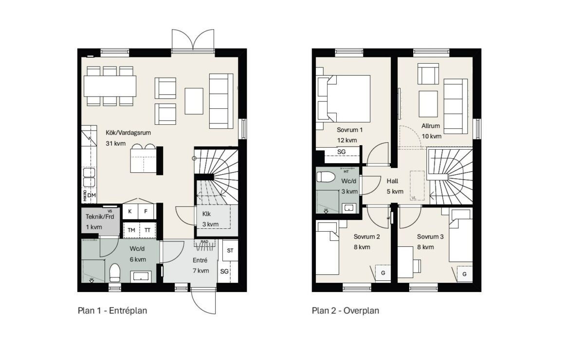 Planlösning generell